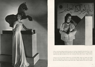 Schiaparelli & Alix 1940 Photo George Hoyningen-Huene
