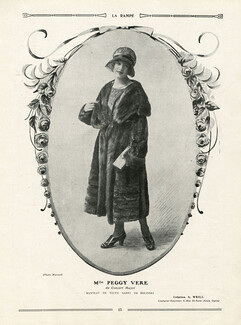 Weil 1918 Fur, Peggy Vere, Photo Manuel Frères