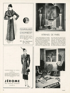 Hermès (Gloves) & Elizabeth Arden 1937 Window