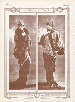 Drecoll 1913 Fur Coats, Photos Talbot