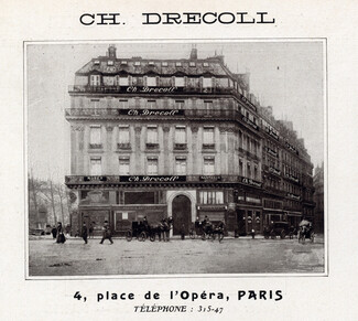 Drecoll 19134 place de l'Opéra, Building