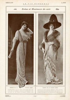 Maison Agnès - Madame Havet 1911 Evening Dress & Evening Coat