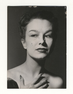 Danielle (Top Model) 1952 Original Photo Press Agip, Robert Cohen "Larmes de Minuit"