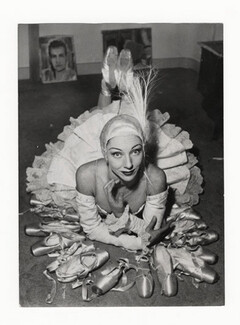 Rosella Hightower 1951 Original Photo Press, Robert Cohen, Dancer, Grand Ballet du Marquis de Cuevas