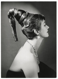 Louis Gervais (Hairstyle) 1951 Original Photo Press Agip, Robert Cohen