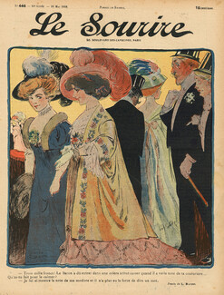 Léonce Burret 1908 Elegant Parisiennes