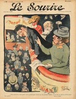 Jules Alexandre Grün 1900 Opera House, Jewish Caricature