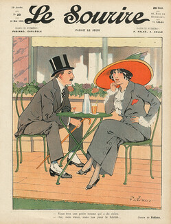 Fabien Fabiano 1912 "Dredger" Elegant Parisienne