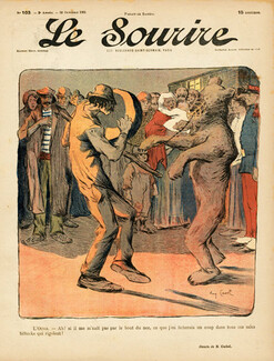 Eugène Cadel 1901 Le Montreur d'Ours, Bear-leader