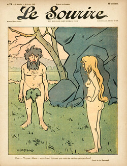 Albert Bertrand 1901 Adam And Eve