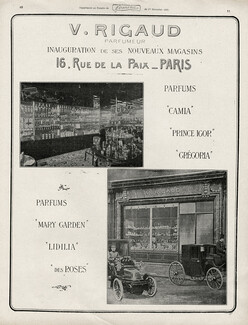 Rigaud (Perfumes) 1910 Shop Window, 16 rue de la Paix, Paris