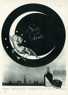 Bourjois (Perfumes) 1945 Soir de Paris, Pouprou