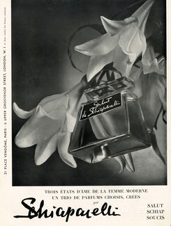 Schiaparelli (Perfumes) 1937 Salut