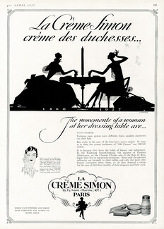 Crème Simon 1927 Jean Pagès