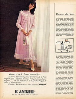 Kayser (Lingerie) 1966 Nightgown