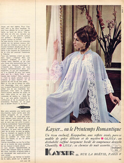 Kayser (Lingerie) 1965 Nightgown