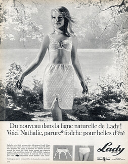 Lady (Lingerie) 1966 brassiere, underskirt