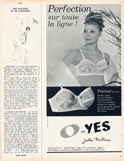 O-Yes - Ets Alto 1963 "Festival", Brassiere