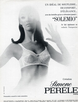 Simone Pérèle 1967 "Solémio", Brassiere, Photo Jacques Rouchon