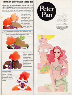 Peter Pan (Lingerie) 1964 Brassiere, Panties, P. de Maupeou & J.L. Merré