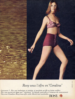 Rosy (Lingerie) 1966 Brassiere, Panty