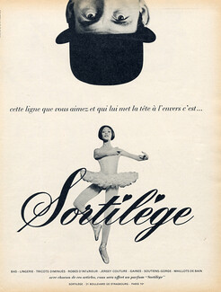 Sortilège (Lingerie) 1962 Ballet Dancer, 3 pages