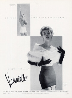 Vassarette (Lingerie) 1953 Girdle