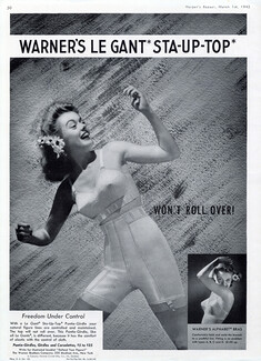 Warner's Le Gant 1942 Girdle, Panty, Brassière