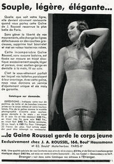 J. Roussel 1931 Girdle, Corselette