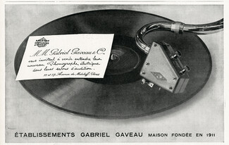 Gabriel Gaveau 1929