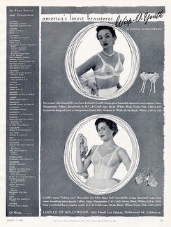Lucille of Hollywood (Lingerie) 1953 Brassiere