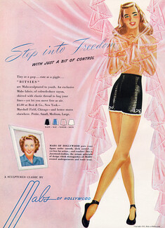 Mabs of Hollywood (Lingerie) 1945 Panty