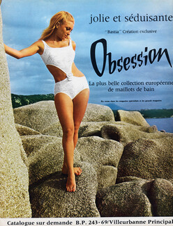 Obsession (Lingerie) 1969 "Bastia" Swimwear