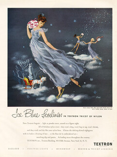 Textron (Lingerie) 1948 Nightgown, Pantie, Fairy