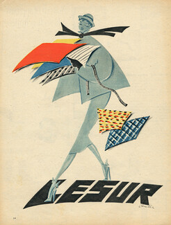 Lesur (Fabric) 1952 Camilla, Jacket, Skirt