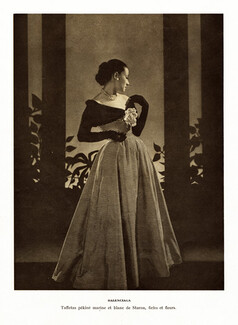 Balenciaga 1947 Evening Gown Staron, Photo Pottier