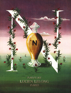Lucien Lelong (Perfumes) 1947 ''N'', Picart Le Doux