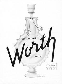 Worth (Perfumes) 1949 Requête, Sibia