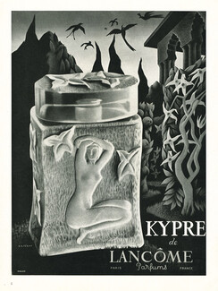Lancôme (Perfumes) 1949 Kypre, E-M. Pérot