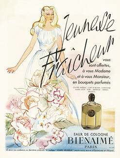 Bienaimé (Perfumes) 1948 Eau de Cologne