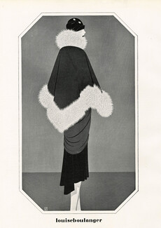 Louiseboulanger 1927 Black Cape, Fox, Reynaldo Luza