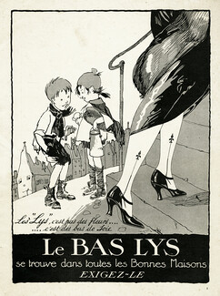 Le Bas Lys (Stockings) 1920