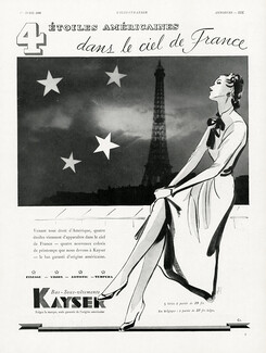 Kayser (Stockings) 1939 Eiffel Tower