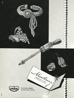 Montseny (Jewels) 1955 Spanish advert