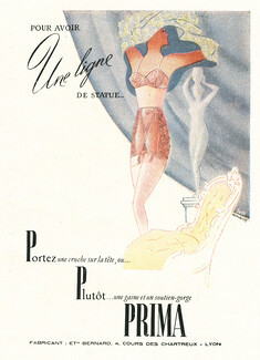 Prima (Lingerie) 1947 Girdles