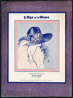 L'Art et la Mode 1927 N°13 Suzanne Berger (Milinery), Soulié, Ducharne, Jean Magnin, Le Salon De La Mode
