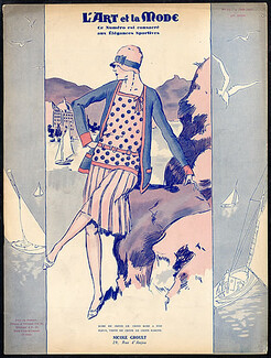 L'Art et la Mode 1927 N°23, Nicole Groult, Jane Blanchot, Tollman, Rodier, Jane Blanchot, Georges et Janin
