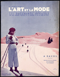 L'Art et la Mode 1934 N°23, Dilkusha, Madeleine Vionnet, Chanel, Callot Soeurs, Paul Scavone, Photos Georges Saad, 56 pages