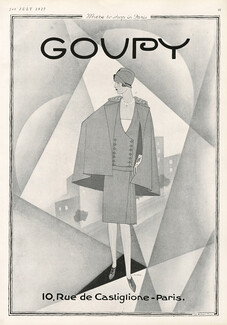 Goupy 1927 Jean Pagès, Suit