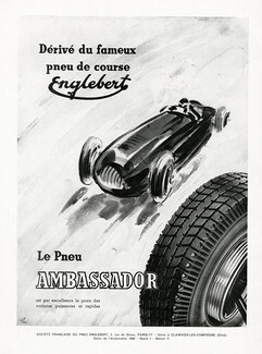 Englebert 1948 Pneu de course, Auto racing